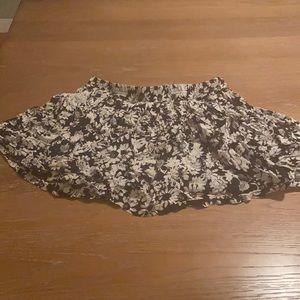 Floral skater skirt